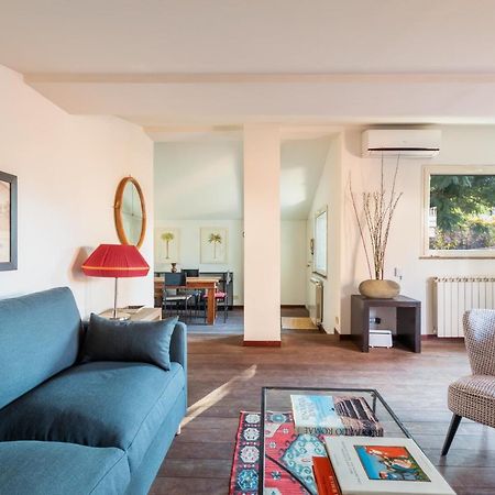 Bright And Comfy Terraced Apartment In Trastevere Rom Exteriör bild
